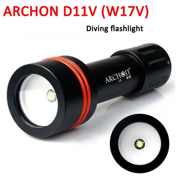アルコンクリーxm-ld11vw17v860- ルーメン3- モードダイビング懐中電灯2xcr1231x18650用トーチ-LED懐中電灯問屋・仕入れ・卸・卸売り