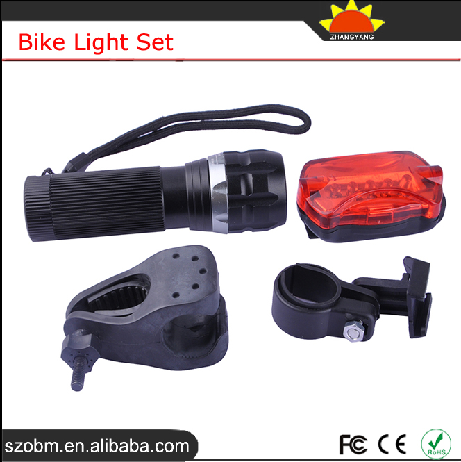 バイクのヘッドライトled超高輝度ミニ懐中電灯q5150lmbailong7モード赤い尾ランプのバイクライトセット-LED懐中電灯問屋・仕入れ・卸・卸売り