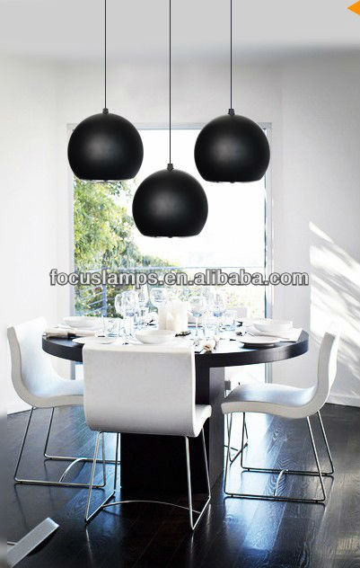 2016モダンインテリアハングledペンダントランプとなすクラシックブラックカラー-LEDのペンダントはつく問屋・仕入れ・卸・卸売り
