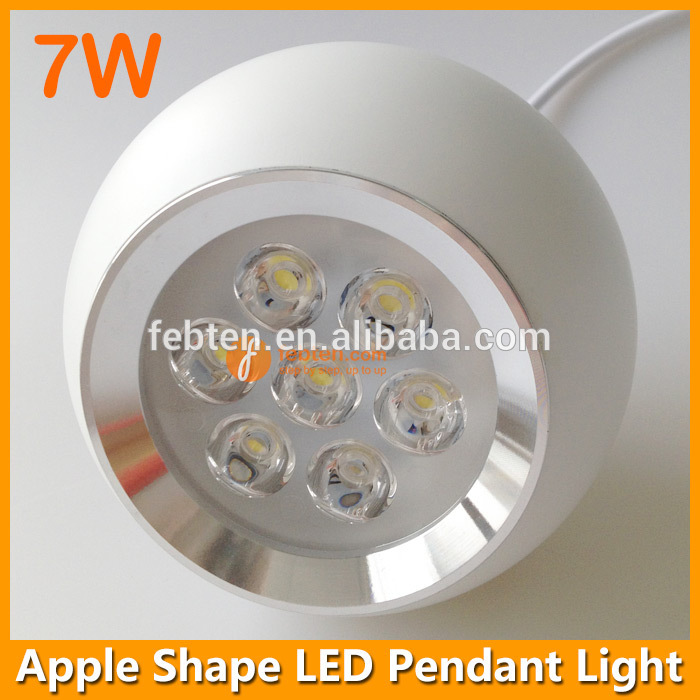 7ワットアップル形ledライト屋内装飾ledペンダントライト-LEDのペンダントはつく問屋・仕入れ・卸・卸売り