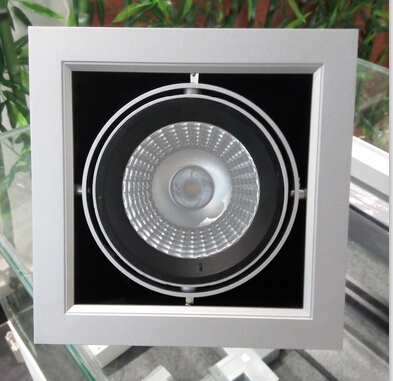 Saa表面実装調節可能な正方形のledダウンライトで改造ar111/gu10ランプフィクスチャ-LEDの天井灯問屋・仕入れ・卸・卸売り