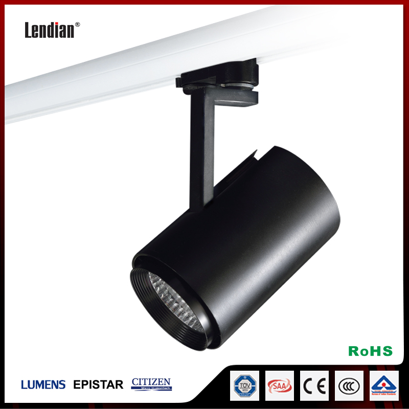 Ac cob、調光、ドライバなしで、高効率、ルーメンチップ、15ワットled tracklight-LEDはライトを追跡する問屋・仕入れ・卸・卸売り