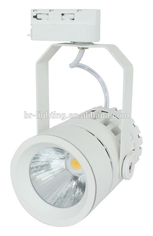 2014年! 新しいハイパワー95mm30w調光対応ledトラックライト、 ra９０、 2500lm-LEDはライトを追跡する問屋・仕入れ・卸・卸売り