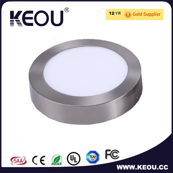 Ac100-240v7w9w12w15w18w20w24w25w表面シルバーハウジングマウントledシーリングランプ-LEDの天井灯問屋・仕入れ・卸・卸売り
