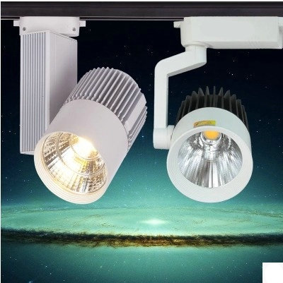 熱い販売4ワイヤーCRI90 cob 20ワットledトラックライトce rohs-LEDはライトを追跡する問屋・仕入れ・卸・卸売り