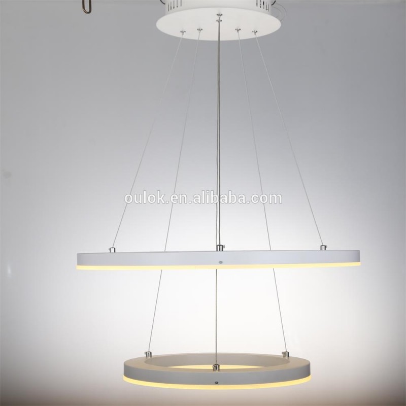 サークルリングの装飾ledペンダントライトラウンド-LEDのペンダントはつく問屋・仕入れ・卸・卸売り