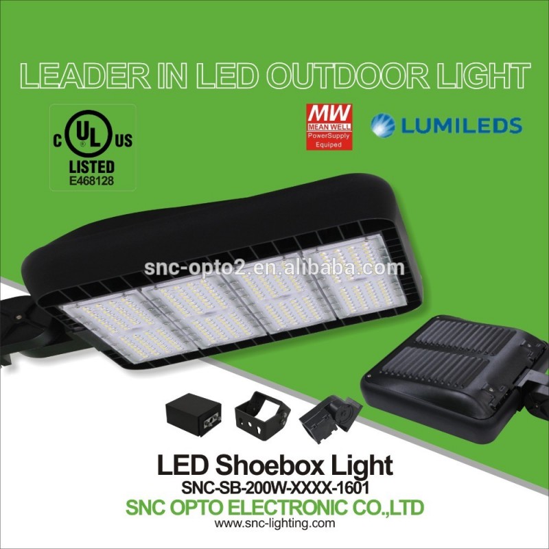 Ul cul規格5年保証led駐車場照明led靴箱光200ワット-LEDの高いマストはつく問屋・仕入れ・卸・卸売り
