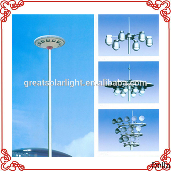 高いマストライトスタジアムのための空港のための街路ポールpalzaq235glavanziedスキルip65oemホットディップ-LEDの高いマストはつく問屋・仕入れ・卸・卸売り