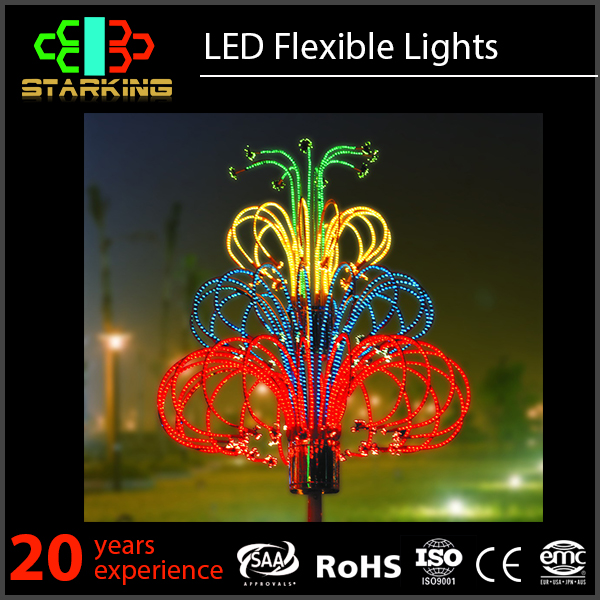 強力なr & d良い価格工場価格装飾花火ライト-LEDの花火はつく問屋・仕入れ・卸・卸売り