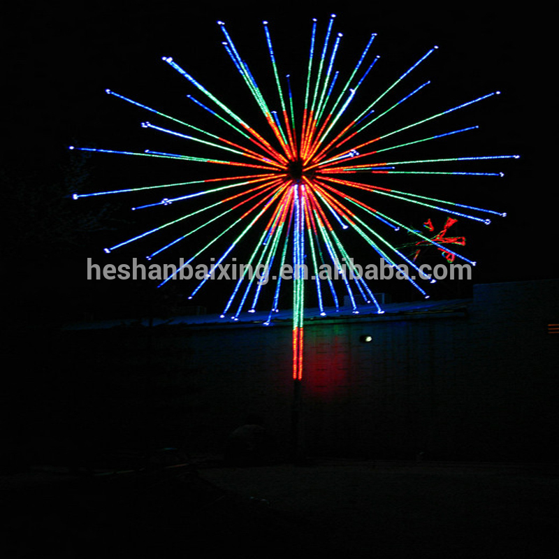 6メートル人工led花火ライトフェスティバル装飾ライト-LEDの花火はつく問屋・仕入れ・卸・卸売り