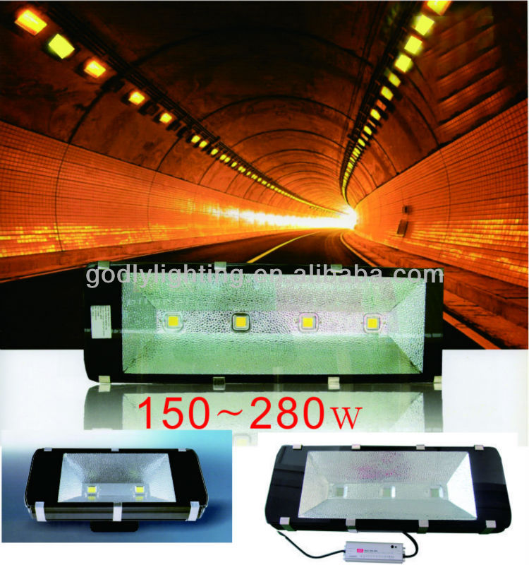 meanwellbridgelux・防水ip65240w工業ハイパワーledトンネルライト-LEDはライトにトンネルを掘る問屋・仕入れ・卸・卸売り