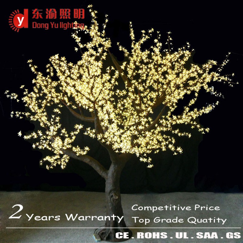 高品質暖かい白低電圧24ボルト桜の木でブラウントランク-LEDの花火はつく問屋・仕入れ・卸・卸売り