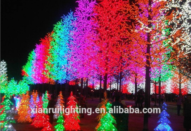 飾る美しいベストセラーの安い価格の人工的な主導の桜のライトledクリスマス点灯ツリー-LEDの花火はつく問屋・仕入れ・卸・卸売り