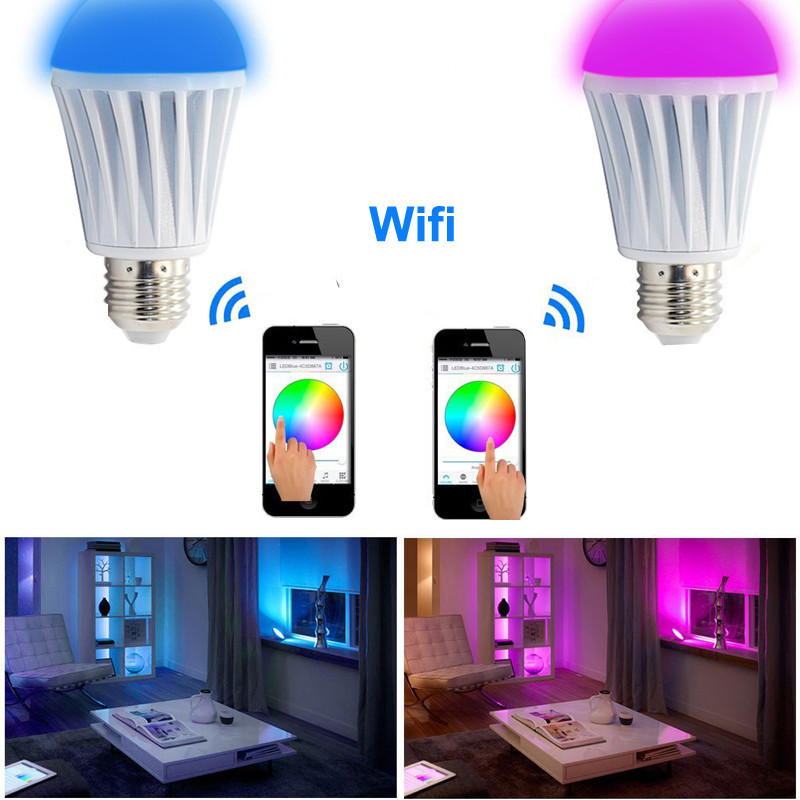 新しいe2720157wwifiのled電球rgbrgbiphone用ウォーム白色led電球-ledセンサーライト問屋・仕入れ・卸・卸売り