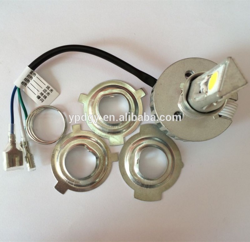 ヘッドライトの電球を導いた多い/低、 超高輝度、 24w/18w/15w、 h6/h4多い/低/シングル爪/3爪、 2500ルーメン-ランプLED問屋・仕入れ・卸・卸売り