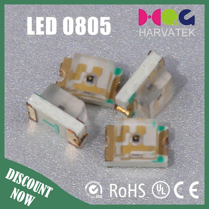 超明るい2.0 × 1.25 × 1.1ミリメートルsananチップミニタイプ0805グリーンsmd led-SMD LED問屋・仕入れ・卸・卸売り