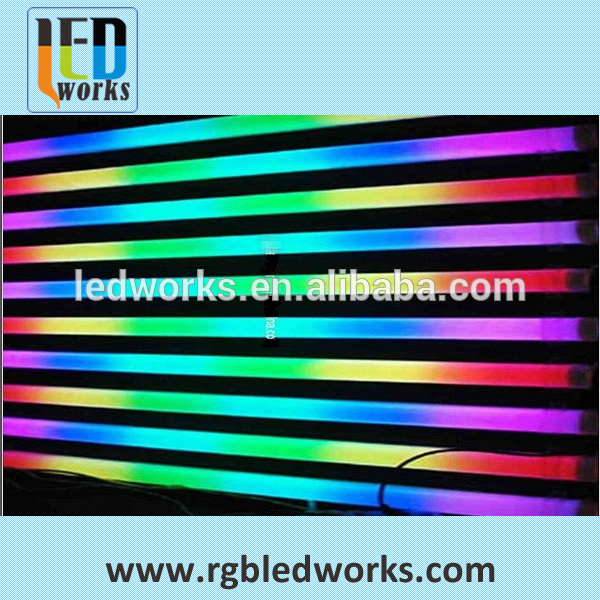 多色メディアファサードledチューブ照明dmxledデジタルチューブライト-LED RGBの管問屋・仕入れ・卸・卸売り