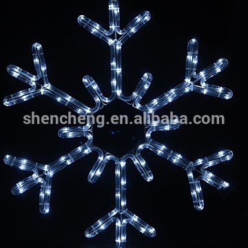 ledスノーフレークライトクリスマスの装飾のための-LEDはライトをロープをかける問屋・仕入れ・卸・卸売り