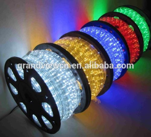 Ledロープライトパーティークリスマスウェディング110/220ボルトカスタムカット+プラグ2ワイヤー-LEDはライトをロープをかける問屋・仕入れ・卸・卸売り