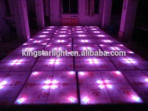 中国卸売ledビデオ木製ダンスフロア3d効果1*1mdmxステージライト販売のためのクリスマス装飾的なディスコパーティー-LEDの煉瓦はつく問屋・仕入れ・卸・卸売り