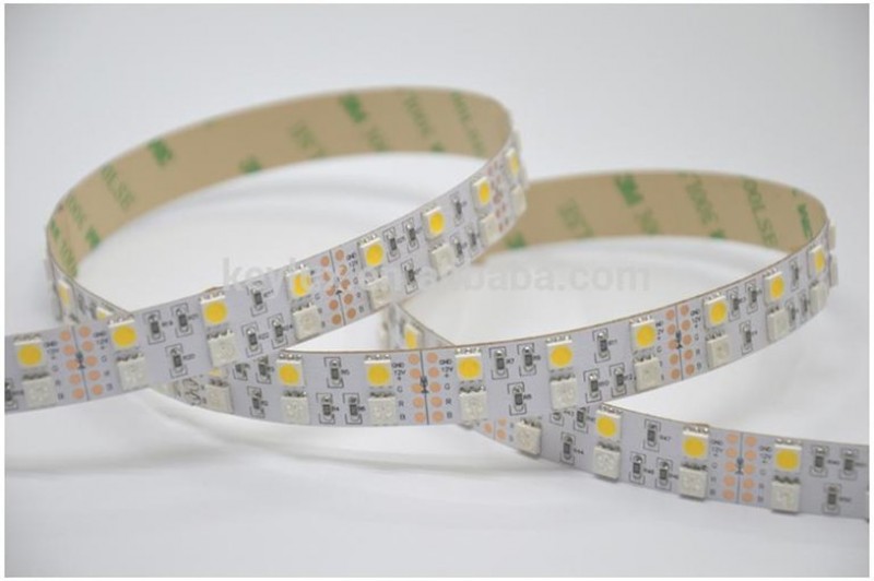 二行の28.8w/m120led色50504rgbwledストリップ-LEDはライトをロープをかける問屋・仕入れ・卸・卸売り