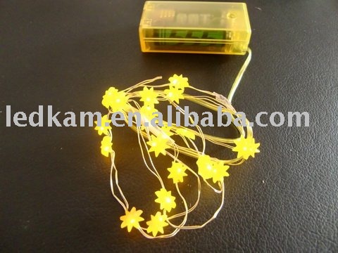 黄色い電池式の導かれたロープは八角形の形をつける-LEDはライトをロープをかける問屋・仕入れ・卸・卸売り