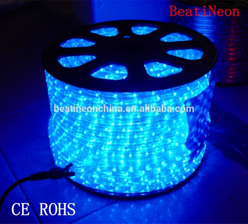 220ボルト12ボルト防水ledロープライト-36led/m 100メートル/ロール13ミリメートル-LEDはライトをロープをかける問屋・仕入れ・卸・卸売り