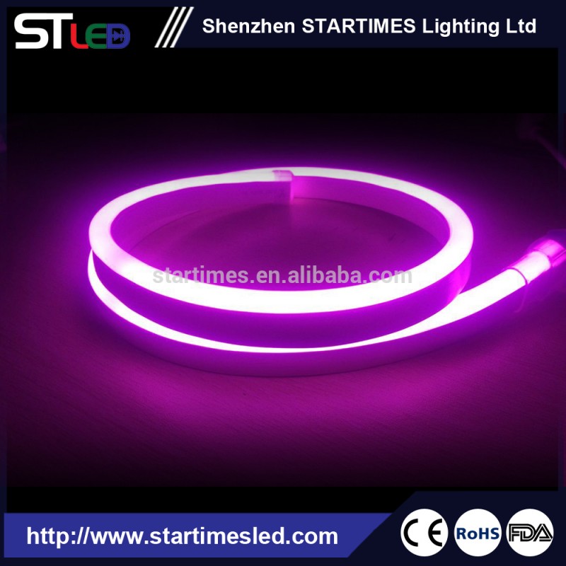 紫外線ledネオンライトsmd 2835 led flexibeネオンロープミニサイズdc24v 2年御用達ネオンライト-LEDのネオンライト問屋・仕入れ・卸・卸売り