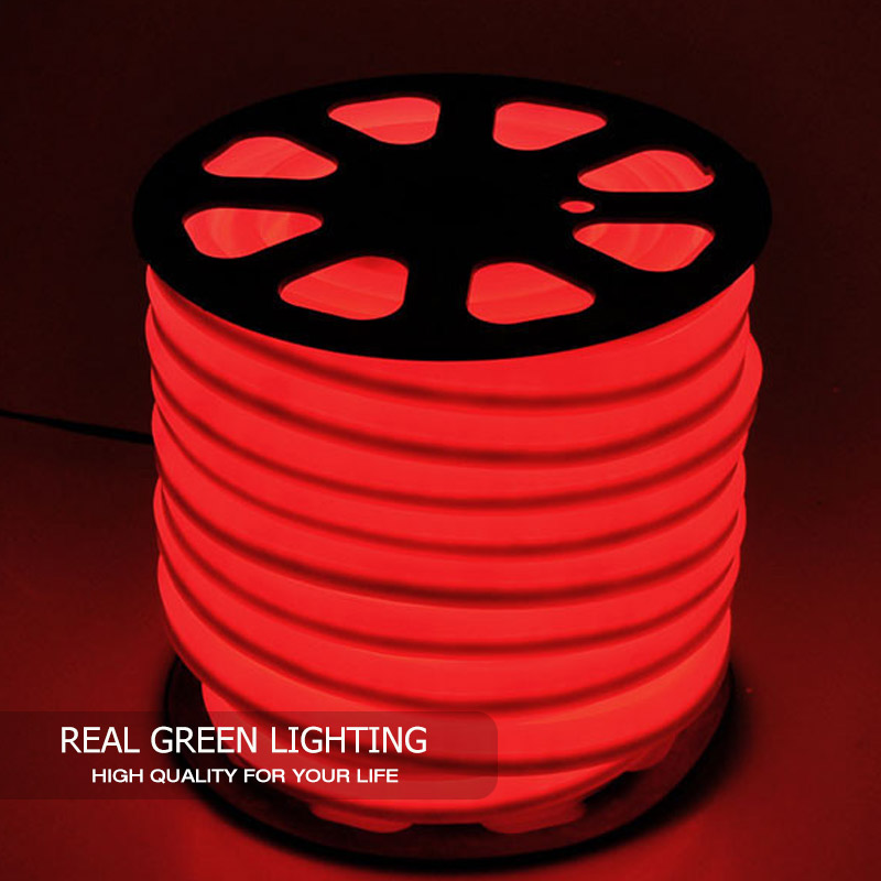 Ledネオンロープライトフレキシブル110v~120v赤い色-LEDのネオンライト問屋・仕入れ・卸・卸売り