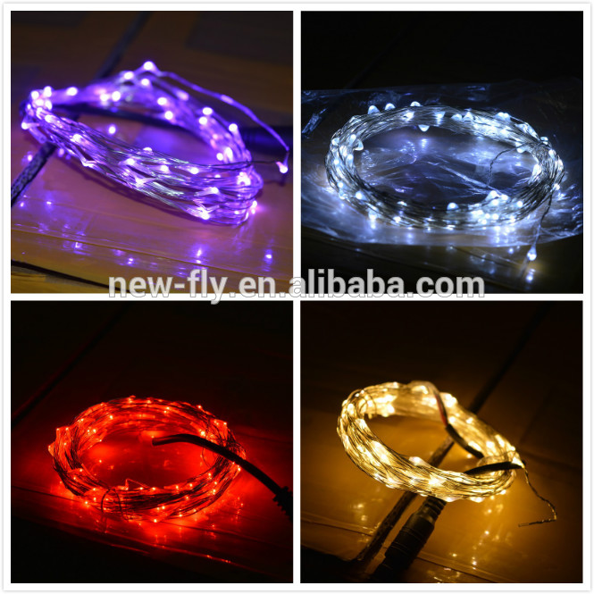 2016 10 メートル 100 leds led クーパー ワイヤー led ストリング フェア ライト 、 パーティー クリスマス装飾ライト-問屋・仕入れ・卸・卸売り