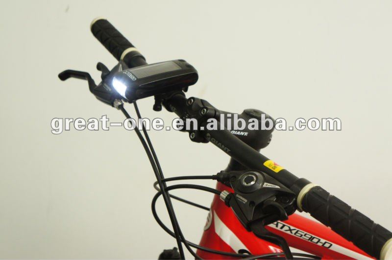 警報が付いている太陽導かれた自転車ライト-その他照明器具問屋・仕入れ・卸・卸売り