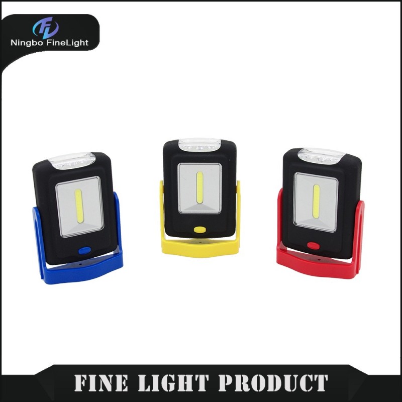 強い磁石ポータブル緊急1 cob + 3 led smd作業光で吊りフック-その他照明器具問屋・仕入れ・卸・卸売り