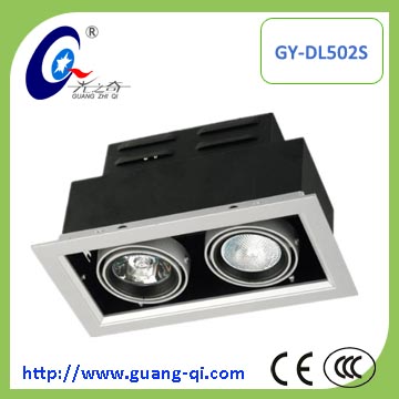 ダブルヘッド12v50w*2凹型のハロゲンスポットライト器具-スポットライト問屋・仕入れ・卸・卸売り