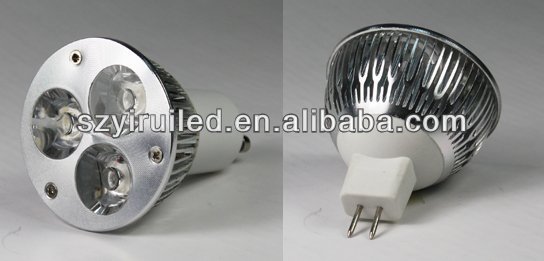 高ルーメン出力3wmr16の高いパワーledスポットを導いた-スポットライト問屋・仕入れ・卸・卸売り