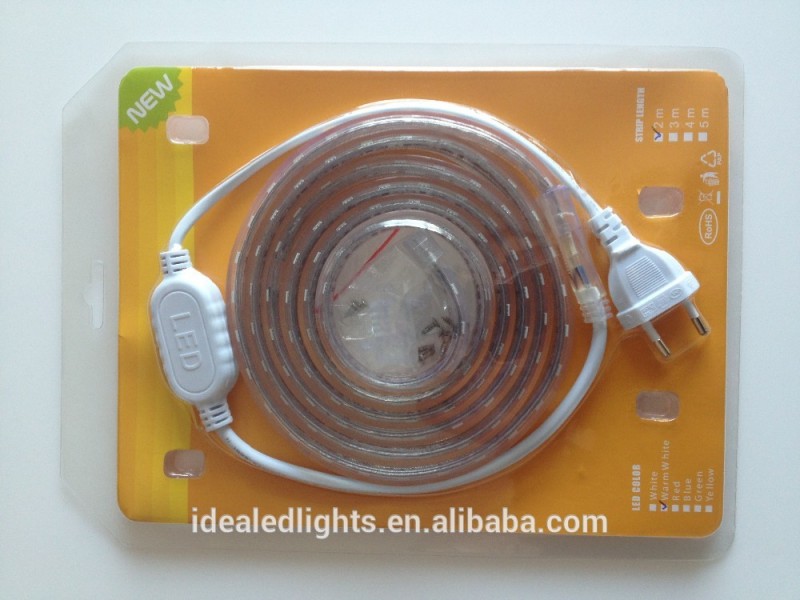 5050/2835/3528/5730/3014 110 ボルト/220 ボルト led ストリップ キット ip65-LEDの滑走路端燈問屋・仕入れ・卸・卸売り