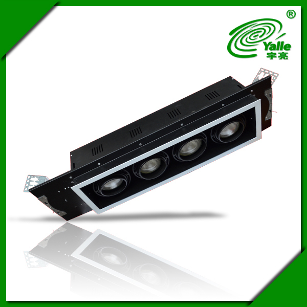 ul高輝度80downlighting4埋め込み式の天井ライトカナダ主導の4x4のスポットライト-グリルライト問屋・仕入れ・卸・卸売り