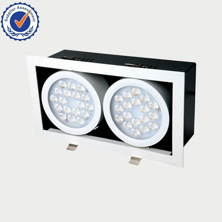 新しい正方形の調節80w2016ハイパワーledcobグリルランプ、 ledシーリングライト-グリルライト問屋・仕入れ・卸・卸売り