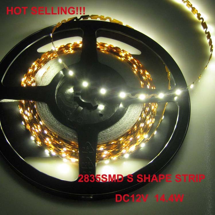 スーパーフレキシブル屈曲ledストリップ12v283560leds/m白色ledストリップsmdチャンネル文字用コーナー5m非- 防水ledストリップ-LEDの滑走路端燈問屋・仕入れ・卸・卸売り