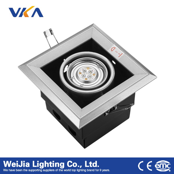 中国低消費電力の高cri凹型ledシーリングスポットライトグリルランプ-グリルライト問屋・仕入れ・卸・卸売り