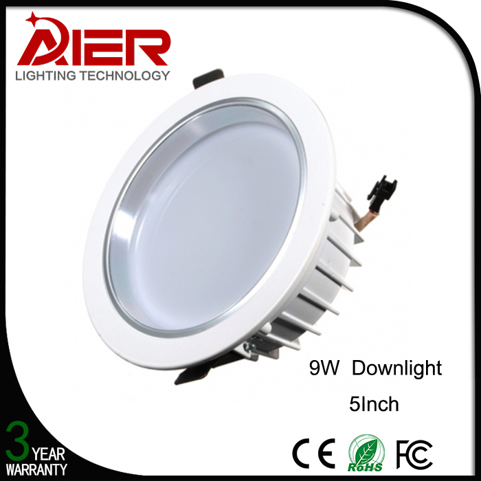 凹型ledダウンライト9w3000k+ledドライバ-ダウンライト問屋・仕入れ・卸・卸売り