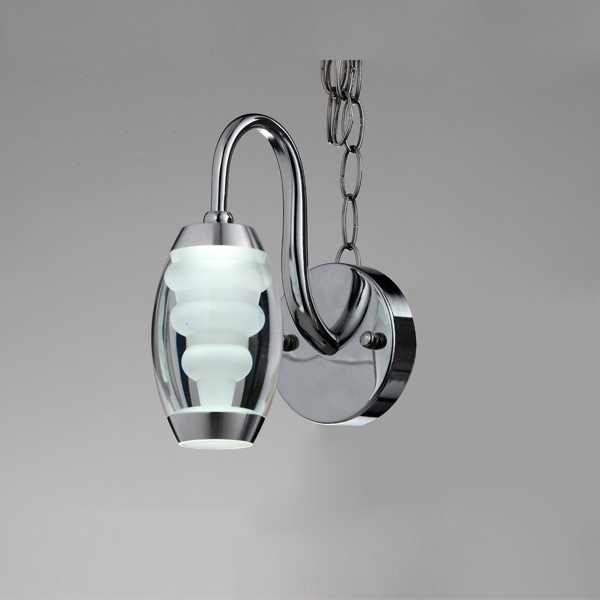 最高の品質の家庭用ledウォールランプが付いているステンレスベース、 寝室用と階段-ウォールランプ問屋・仕入れ・卸・卸売り