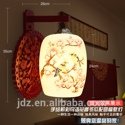 セラミックcamphorwoodインテリア装飾現代のled壁ランプクリエイティブ屋内リビングルームの壁ランプ用プロジェクト-問屋・仕入れ・卸・卸売り