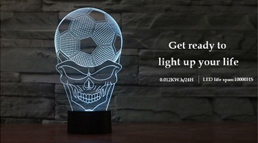 Led ライト usb 、 led ナイト ライト ベース 、 3d テーブル木材装飾ライト-問屋・仕入れ・卸・卸売り