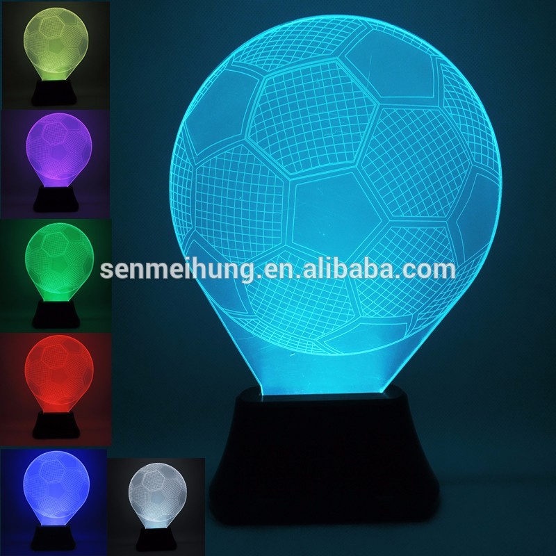 クリエイティブ製品7色変え3d光学ledナイトライト-ナイトライト問屋・仕入れ・卸・卸売り