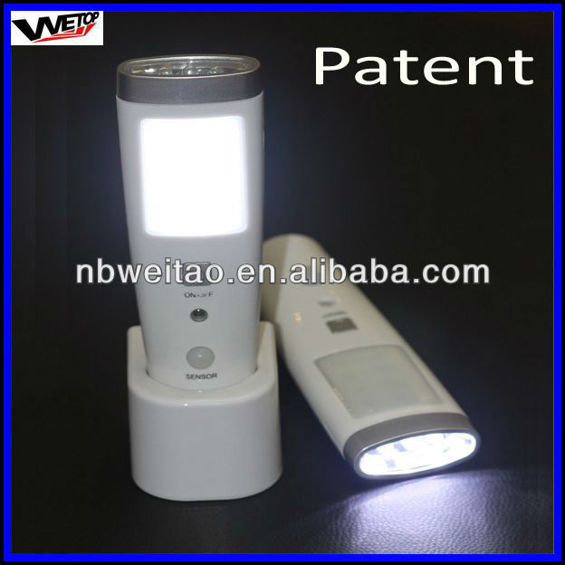 特許取得済みの再充電可能な緊急ledセンサーライト-ナイトライト問屋・仕入れ・卸・卸売り