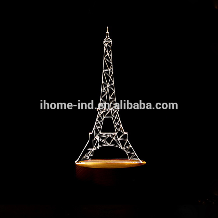 アメージング3dイリュージョンledテーブルランプ夜ライトテーブル照明ledランプで異なる形状設計-問屋・仕入れ・卸・卸売り
