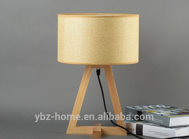 美しいホット販売の木製テーブルランプe27光源から白熱yibeiベッドサイドランプデスクランプ-テーブルランプ、読書灯問屋・仕入れ・卸・卸売り
