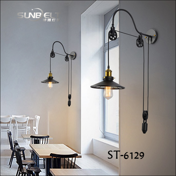 ST-6129 sunbelt loft業界プーリー壁ランプ。-ウォールランプ問屋・仕入れ・卸・卸売り