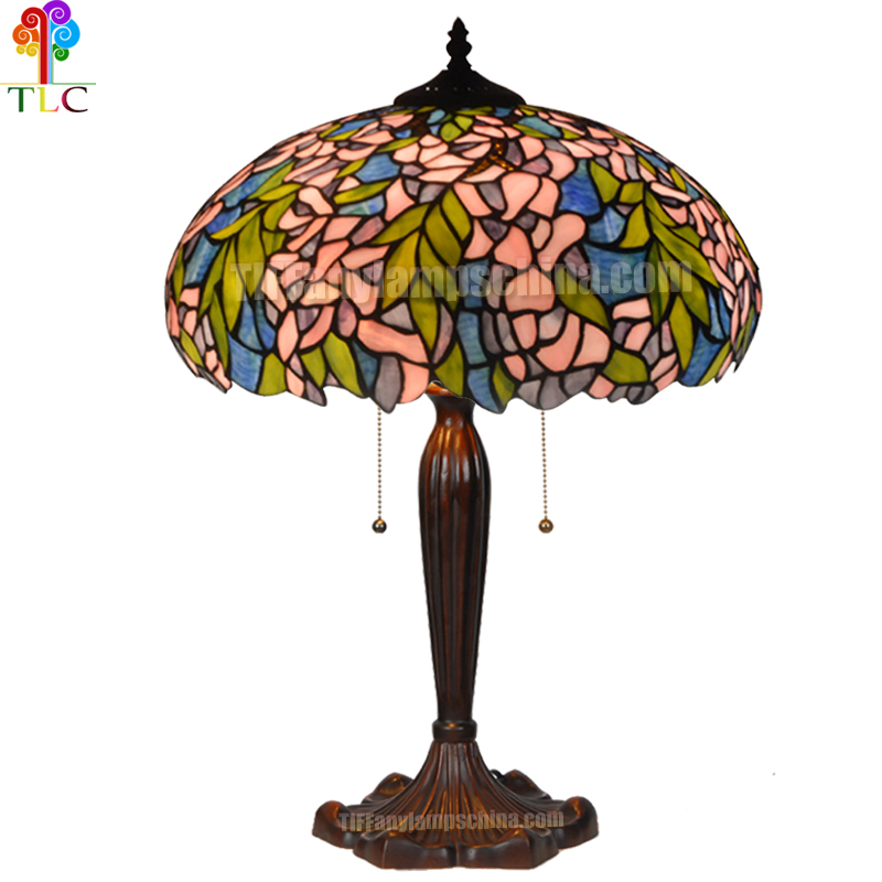 16インチ葉スタイルティファニーランプ在庫テーブルランプ藤ティファニーランプ卸売ティファニー-問屋・仕入れ・卸・卸売り
