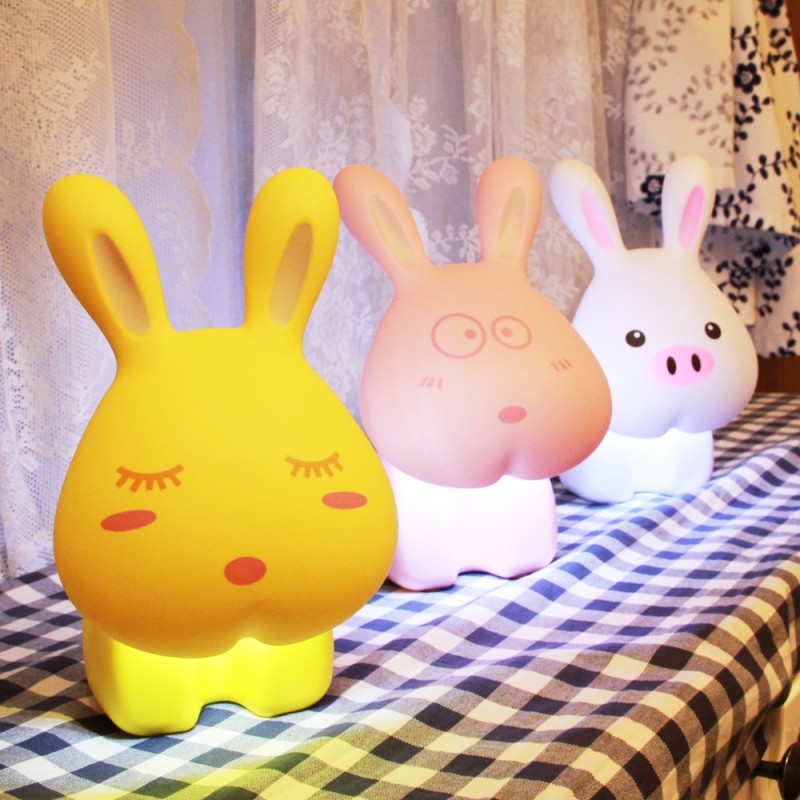 無料サンプル! ウサギのランプ新しい充電ライト-テーブルランプ、読書灯問屋・仕入れ・卸・卸売り